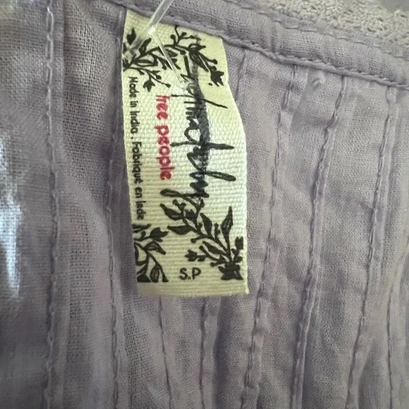 NWOT Free People Intimately Going Steady Lilac Beaded Slip Dress - Picture 14 of 14